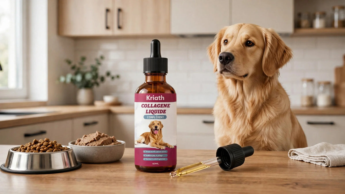 Collagène pour chien : faut-il l'associer à des croquettes ou à une alimentation humide ?