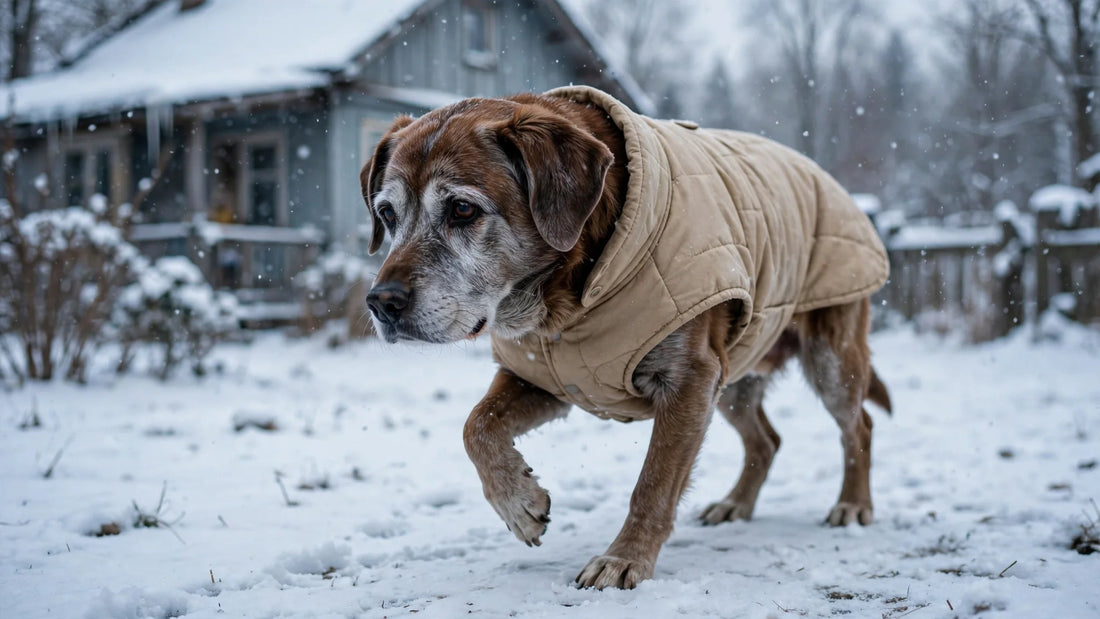 Arthrose du chien en hiver : pourquoi le froid aggrave les douleurs articulaires ?