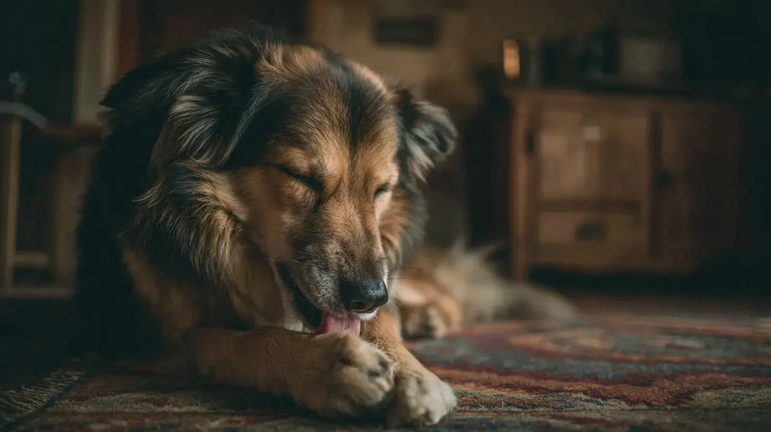 Mon chien se lèche les pattes la nuit : allergie, stress ou douleur articulaire ?
