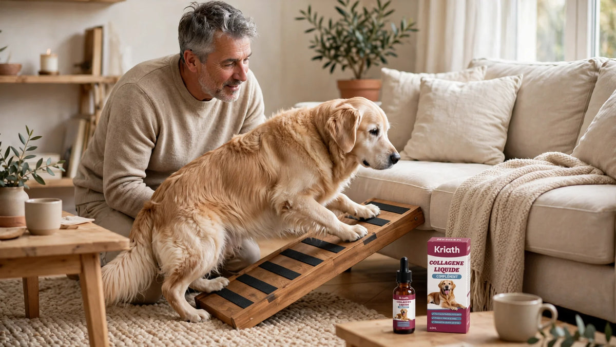 Arthrose du chien : adapter la maison sans l'isoler